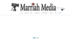 Desktop Screenshot of marriahmedia.com