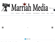 Tablet Screenshot of marriahmedia.com